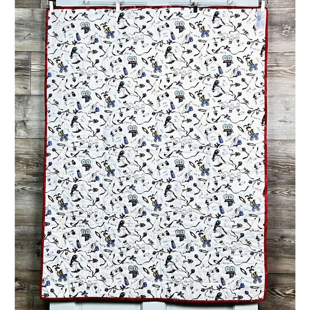 Baby Quilt Handmade Patchwork 